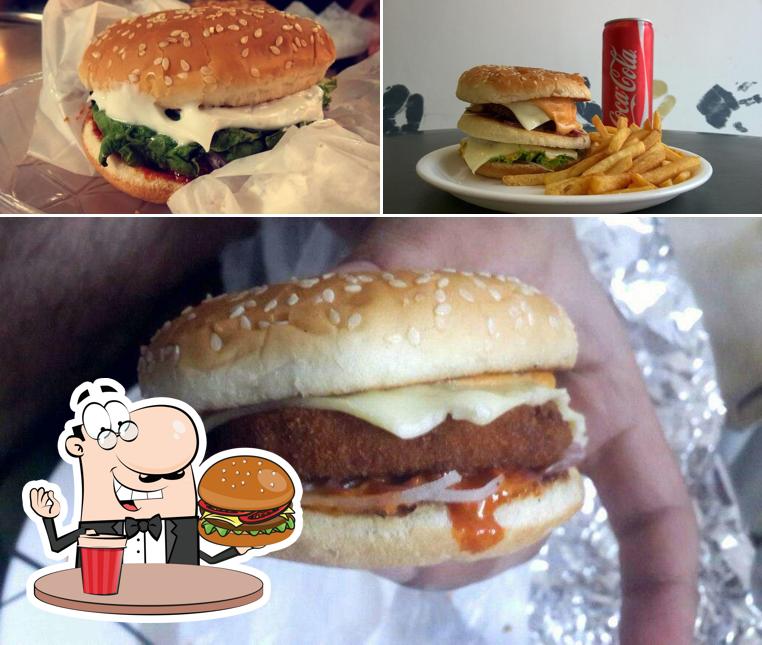 Order one of the burgers served at Sap.O.Rous