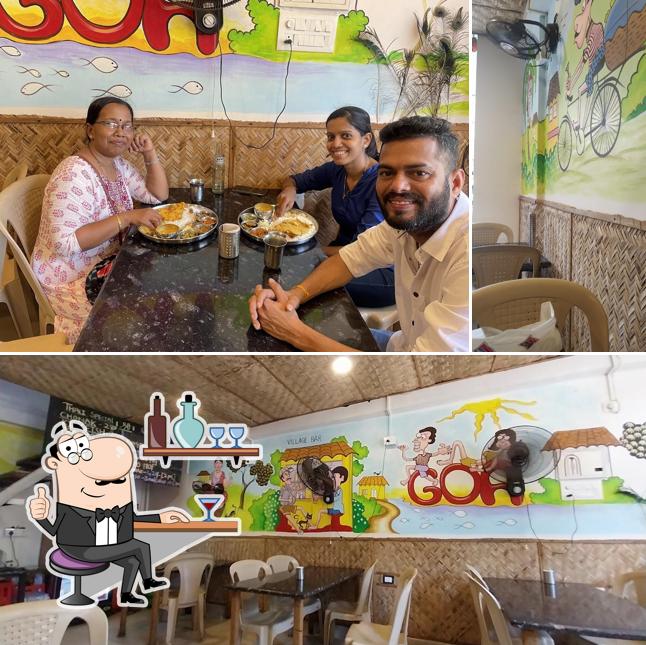 The interior of Shraddha classic canteen