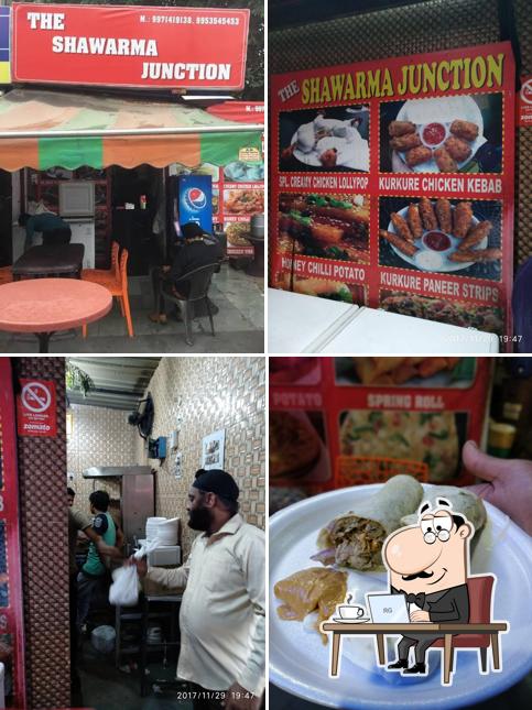 The interior of The Shawarma Junction