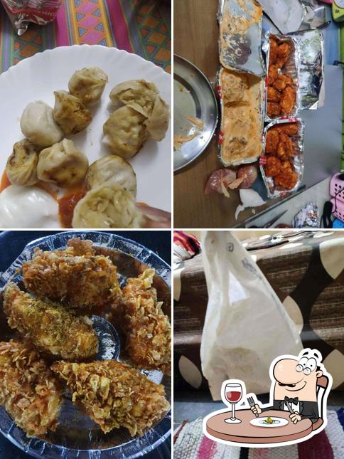 Food at Vicky's Marinated Momos