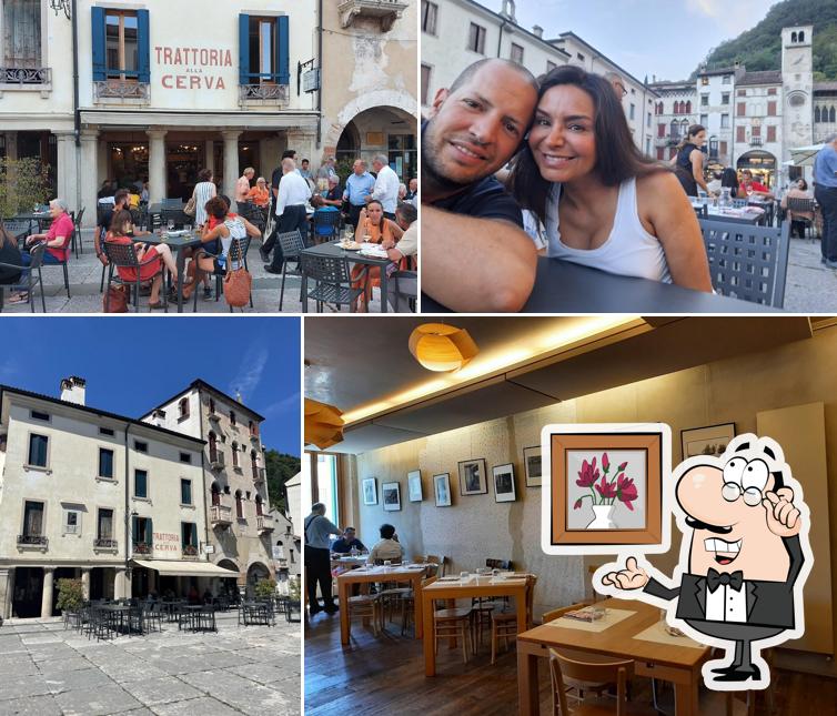 Dai un'occhiata agli interni di Trattoria Alla Cerva