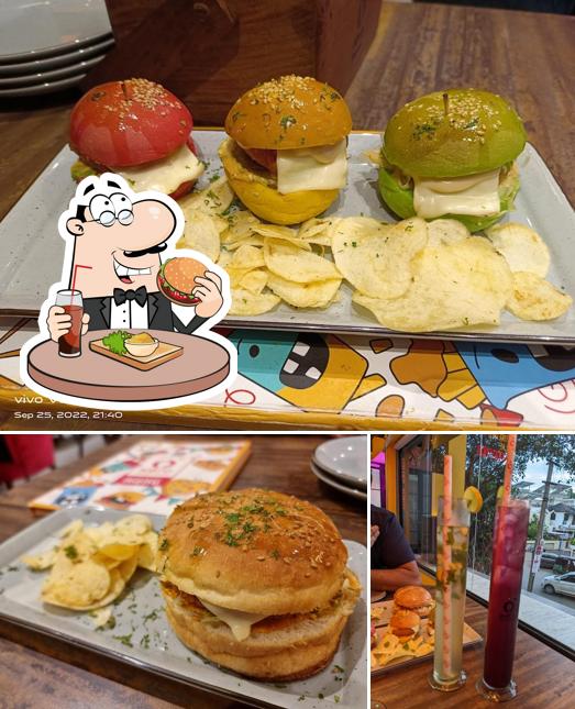 Order a burger at Xero Degrees