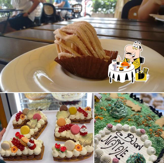 Platti al "La mimosa" pasticceria