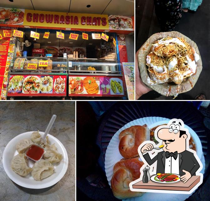 Food at Chowrasia Chat
