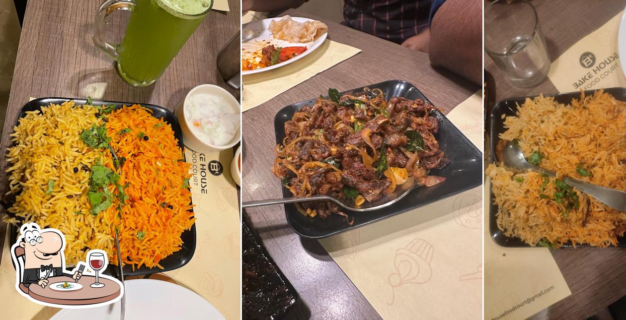Food at Bake house & yummy restaurant