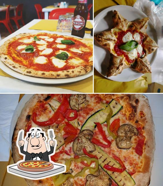 Scegli tra le molte varianti di pizza