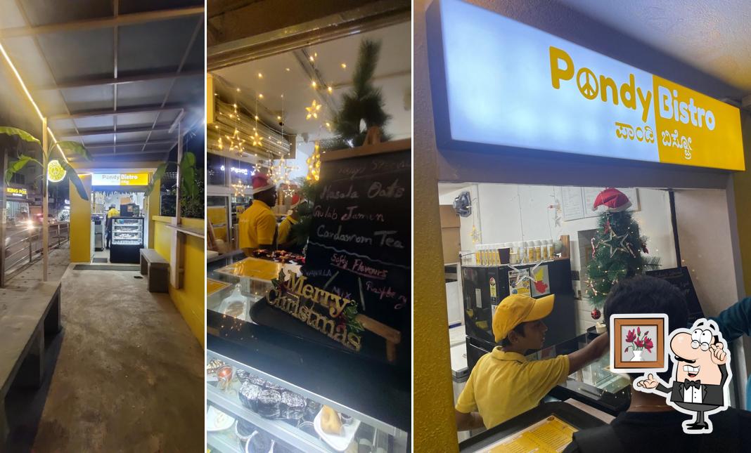 Check out how Pondy Bistro - SG Palya, Tavarekere looks inside
