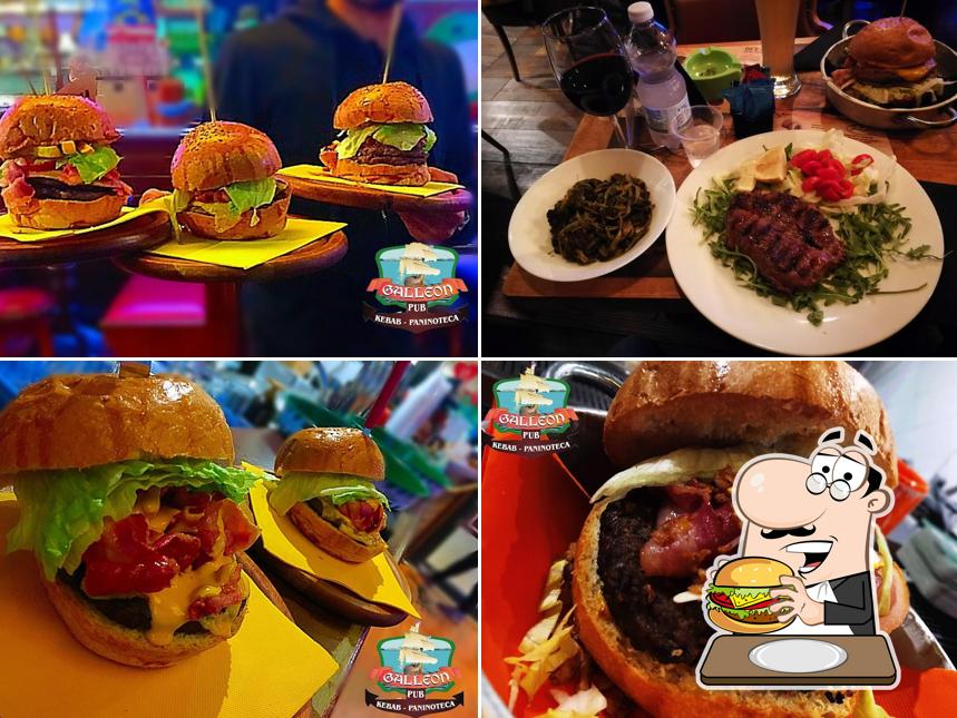 Concediti un bell'hamburger a Galleon Pub