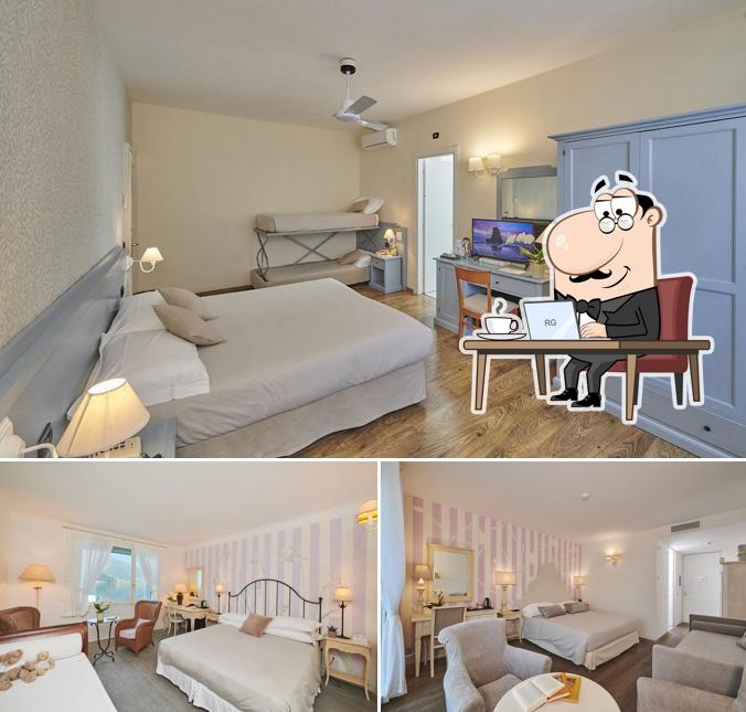Gli interni di Hotel Villa Aurora