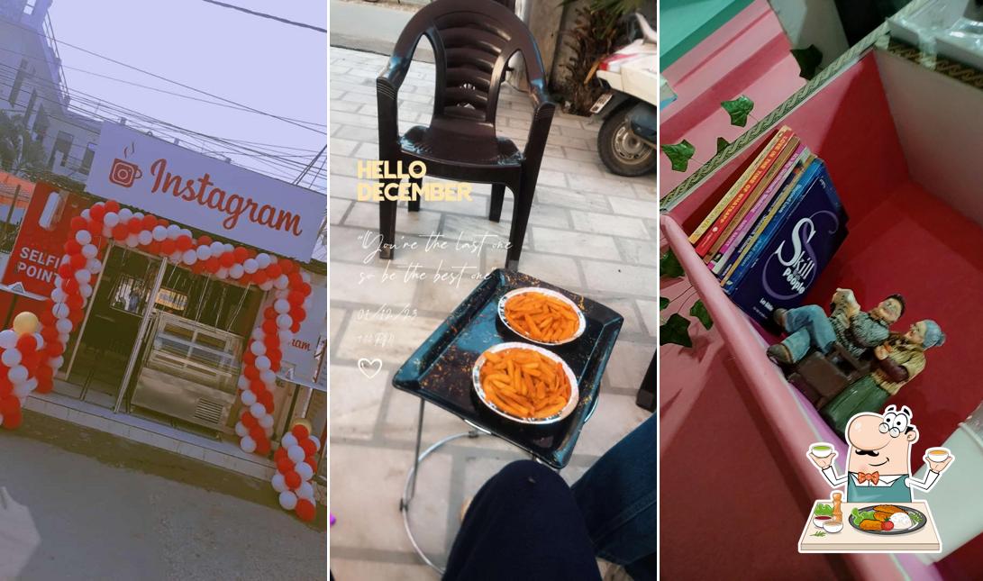 Food at Instagram Cafe