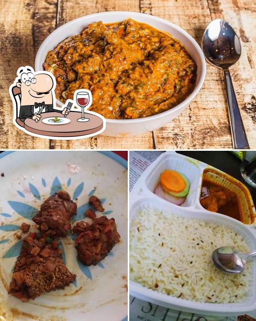 Food at Odissi Restaurant