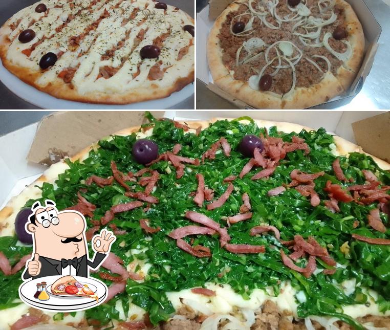 No Pizzaria Donatellos, você pode conseguir pizza