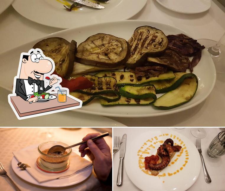Cibo al Ristorante Valentino Vintage