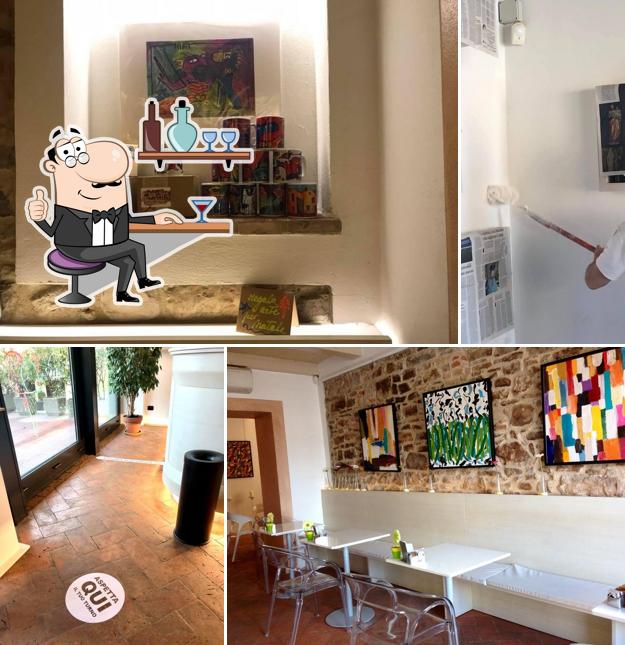Gli interni di Caffè Grande