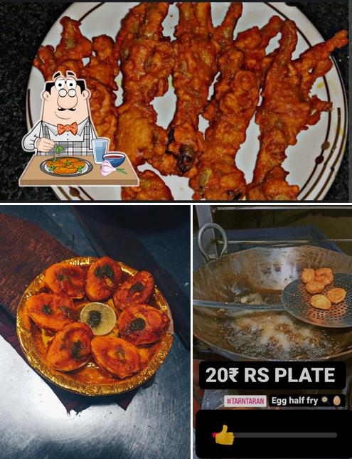 Chicken wings at Amritsari mutton
