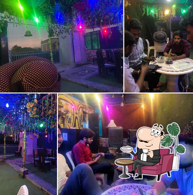 The interior of Happy Hours Cafe - Eros Garden