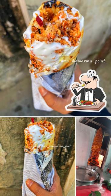 Food at M.S Shawarma