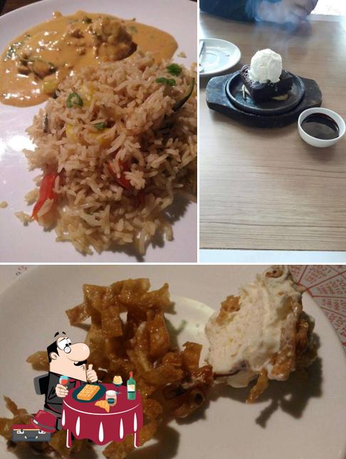 Oriental Story offers a selection of sweet dishes