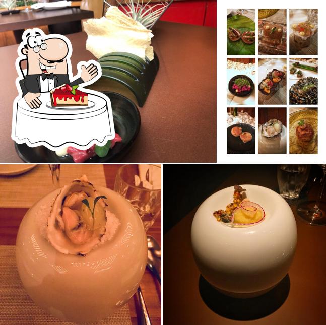 Peça uma das sobremesas