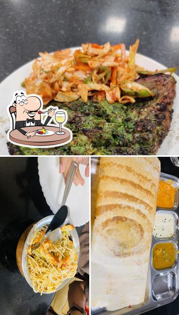 Food at Saradas Live Kitchen
