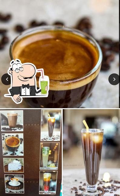 Pure Beans & Creams provides a selection of drinks