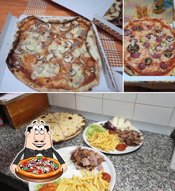 Scegli tra le svariate varianti di pizza