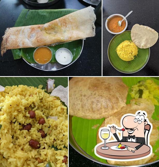 Food at ALM Pranavam Restaurant