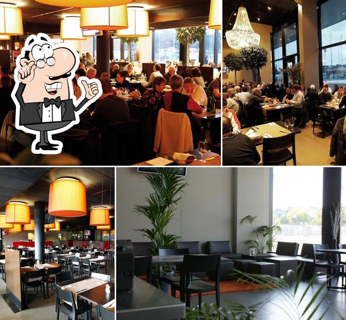 Gli interni di Arena Restaurant