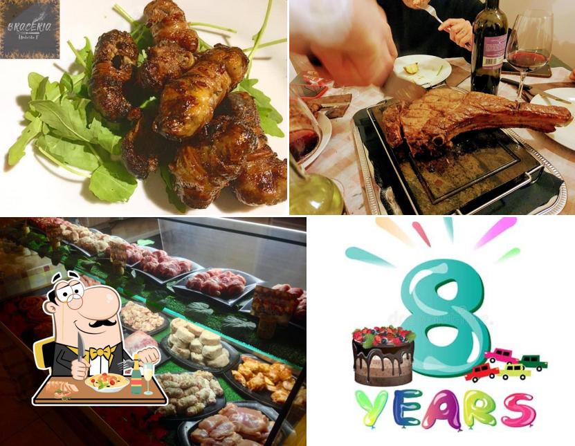 Cibo al Braceria Umberto I