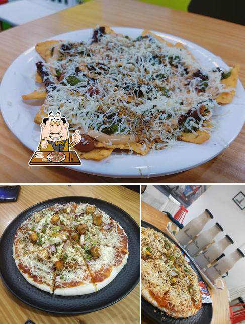 Order pizza at London shakes and cafe , Sanquelim GOA