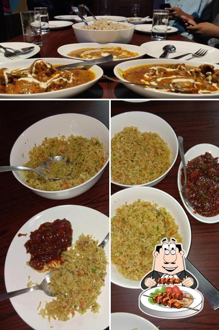 Food at Choukha Restaurant