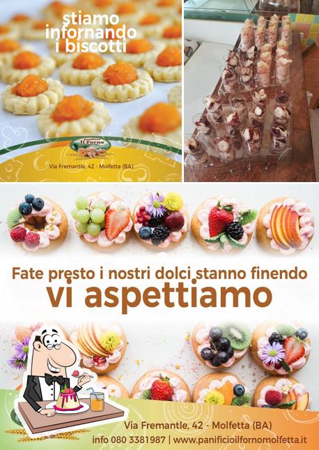 Il Forno propone un'ampia selezione di dolci