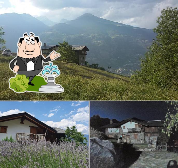 Guarda l'area esterna di Mont Rosset