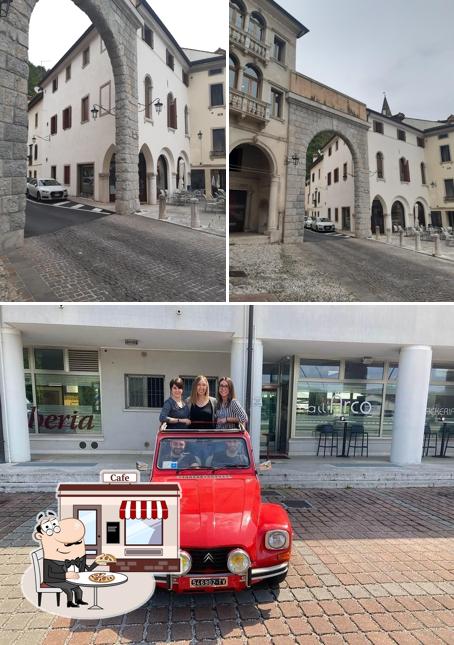 Goditi la vista dagli esterni di Bar All'Arco