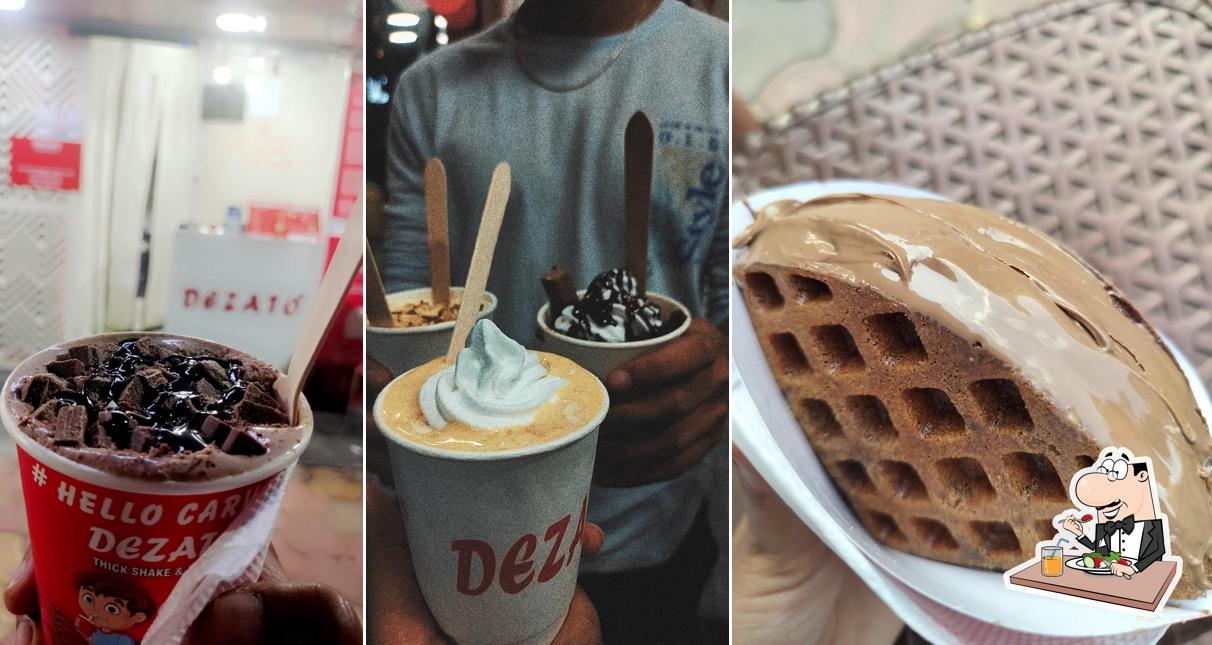 Food at DEZATO Thickshakes & Waffle