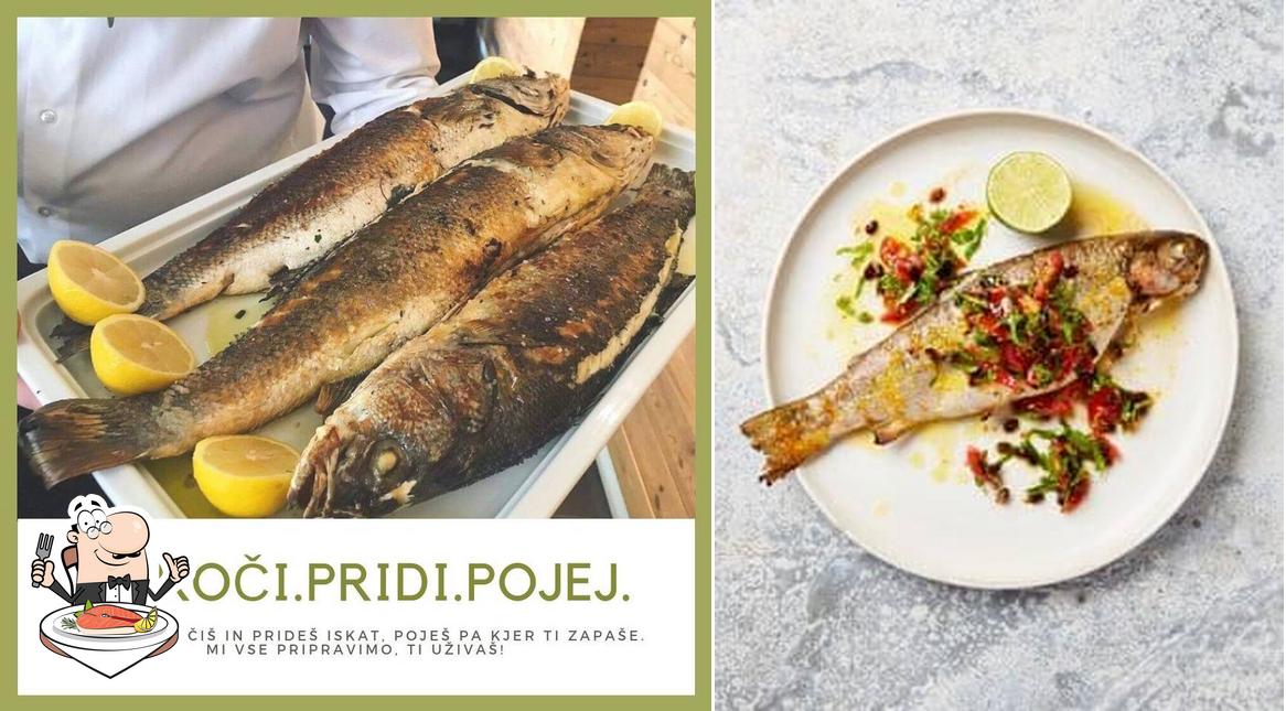 Restavracija FitFiš offre un menu per gli amanti del pesce
