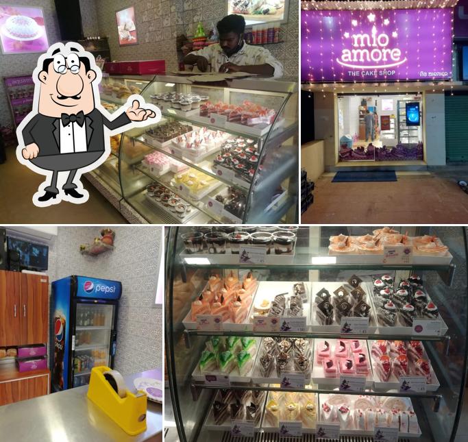 The interior of MIO AMORE,THE CAKE SHOP