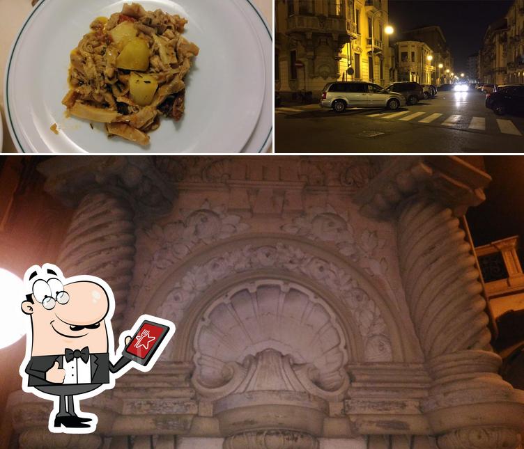 Questa è la immagine che presenta la esterno e dolce di Ristorante Massena