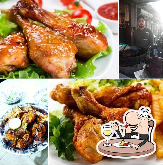 Food at Muglai Chicken Corner