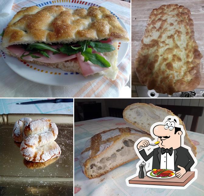Cibo al Panificio Pasticceria Borgo Inglese