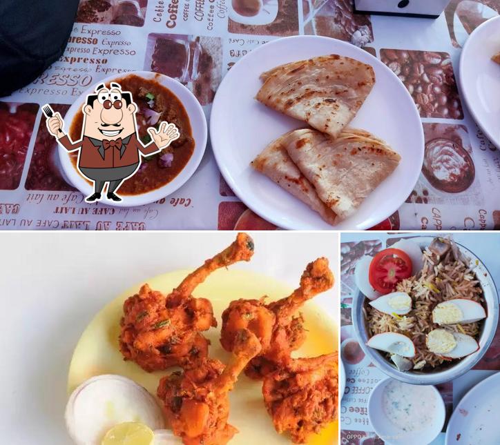 Food at Parivaar Restaurant by Hotel Delux