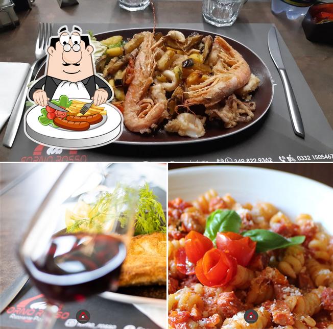 Platti al Pizzeria Forno Rosso