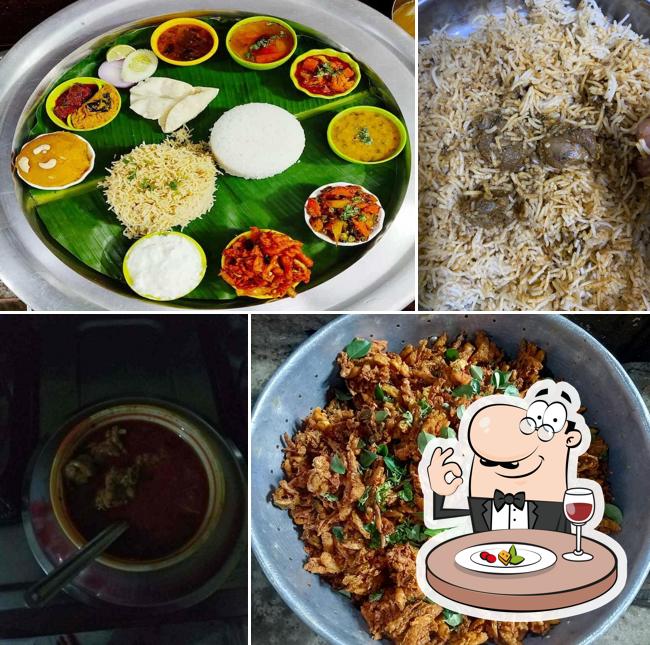 Food at Sri Nagabhushanam Mess