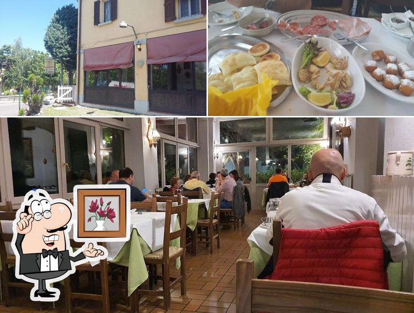 La foto di interni e cibo da Trattoria Rivabella