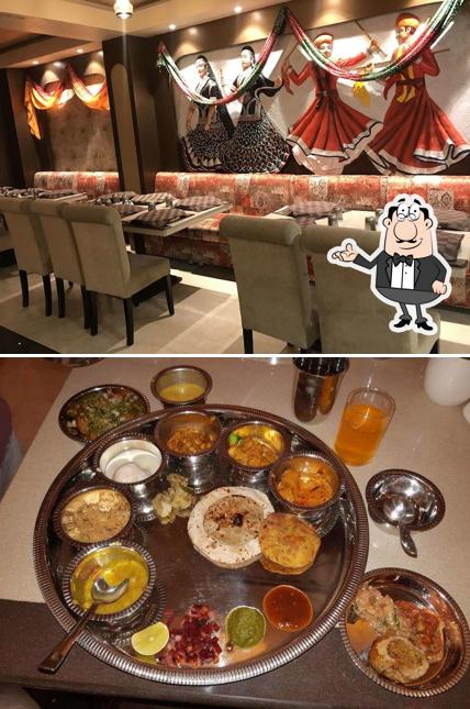 The interior of Trups Restro Club