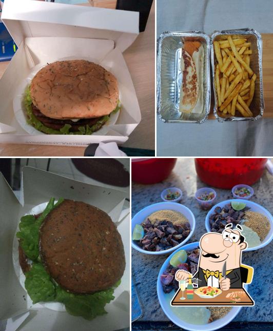 Food at Burger Hub