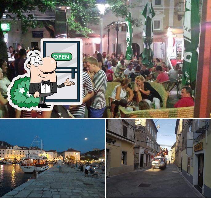 Caffe bar Križ si caratterizza per la esterno e cibo