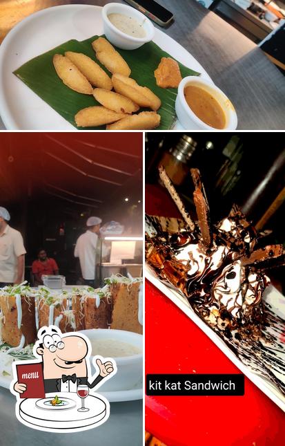 Food at Shree Balaji's cafe