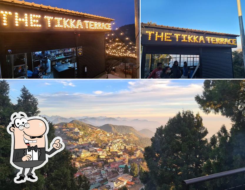 The Tikka Terrace is distinguished by exterior and interior