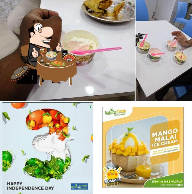 Meals at Natural Fresh Ice Cream, Kukatpally